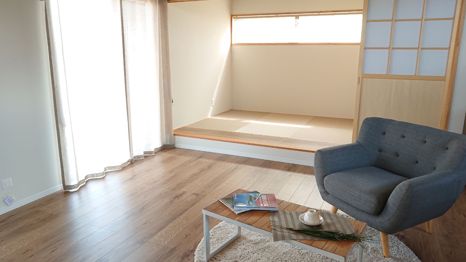 施工事例2：シアーカーテン